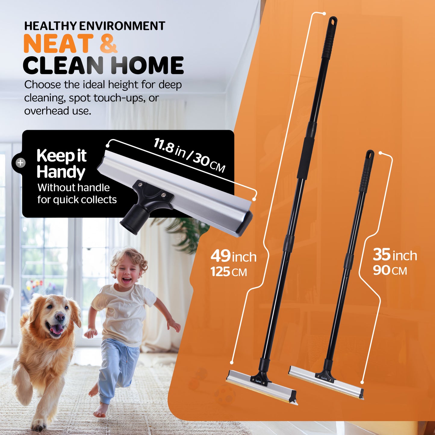 Rug Rake for Carpet and Pet Hair Eliminator!